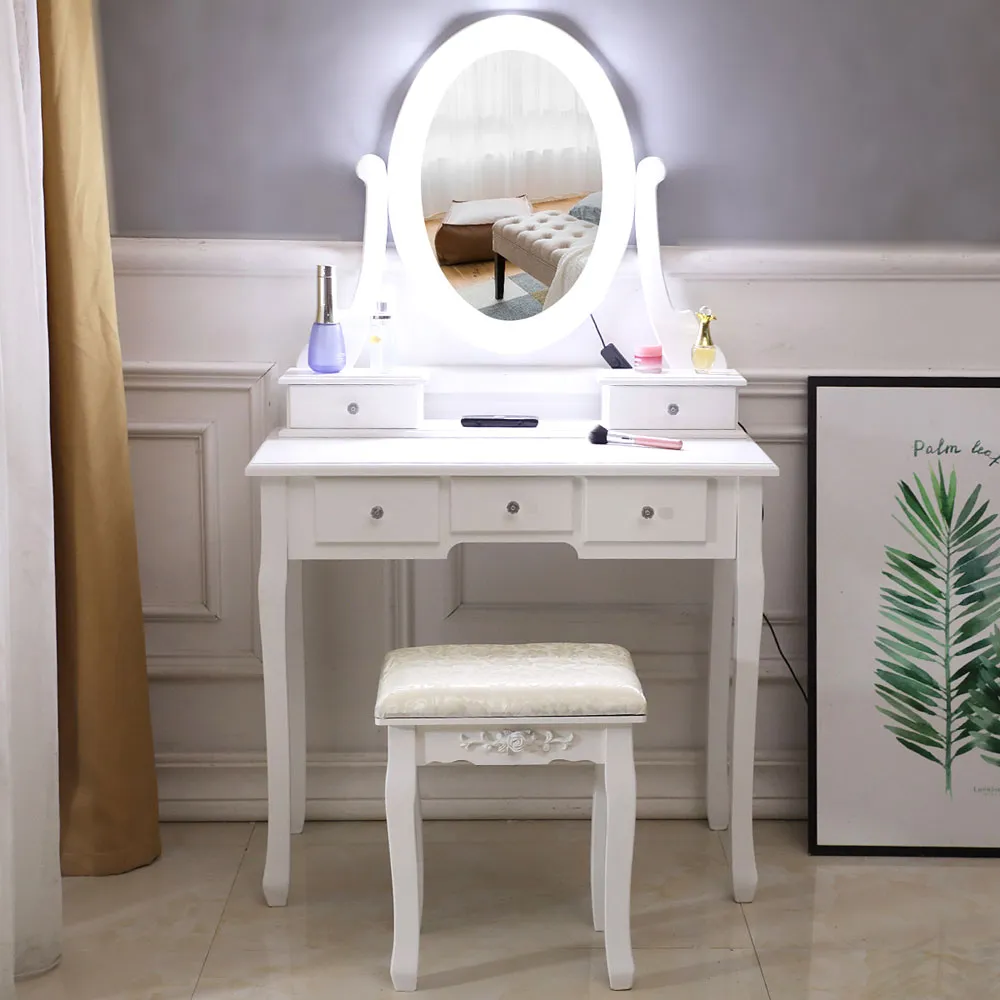 5 Drawer Dressing Table