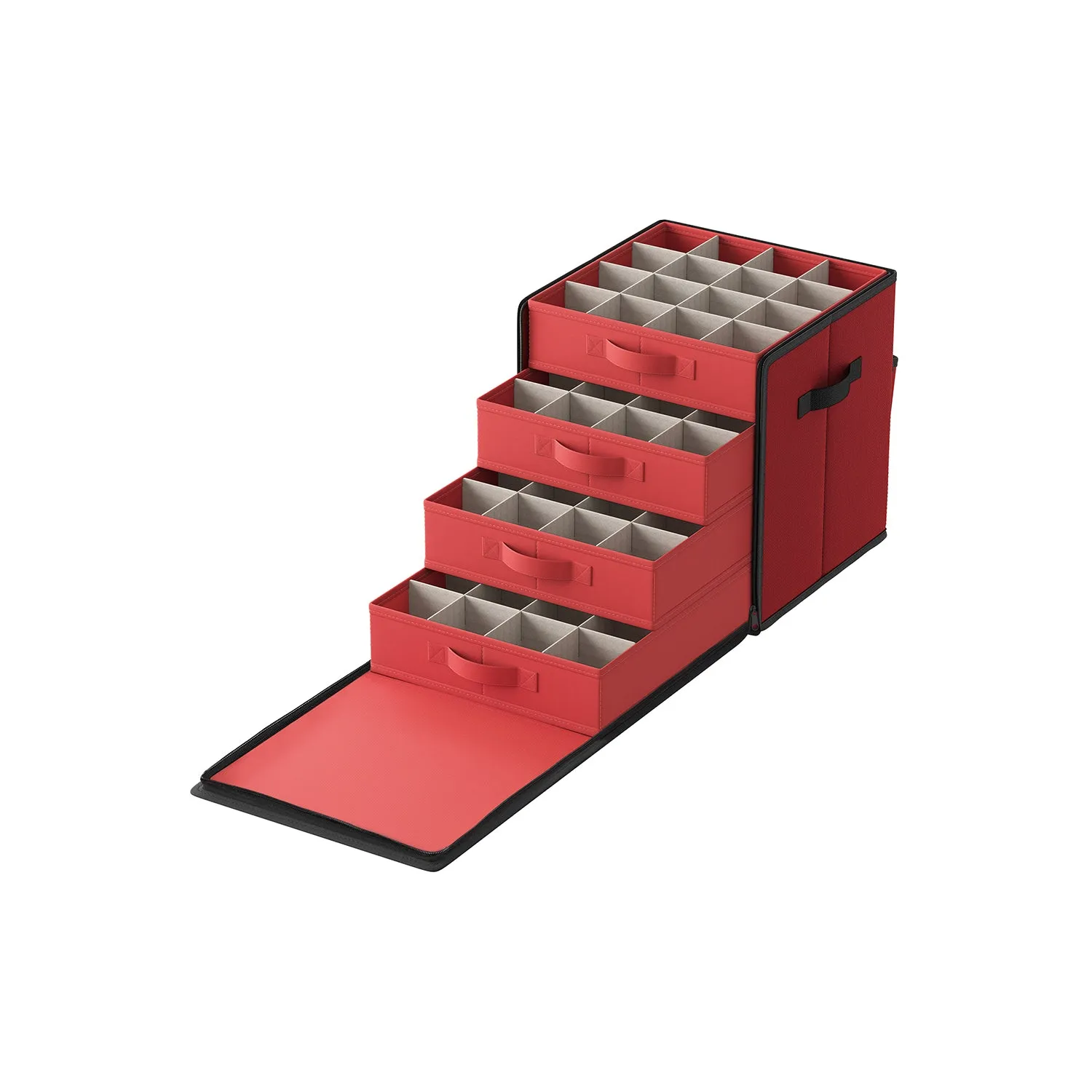 64-Slot Christmas Ornament Storage Box