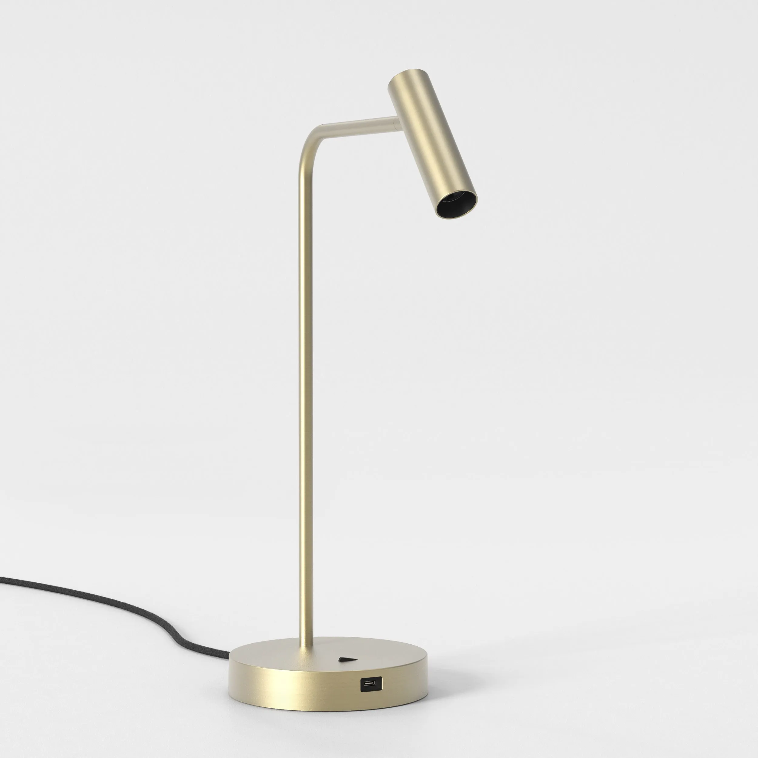 Astro Enna Desk Lamp USB Matt Gold