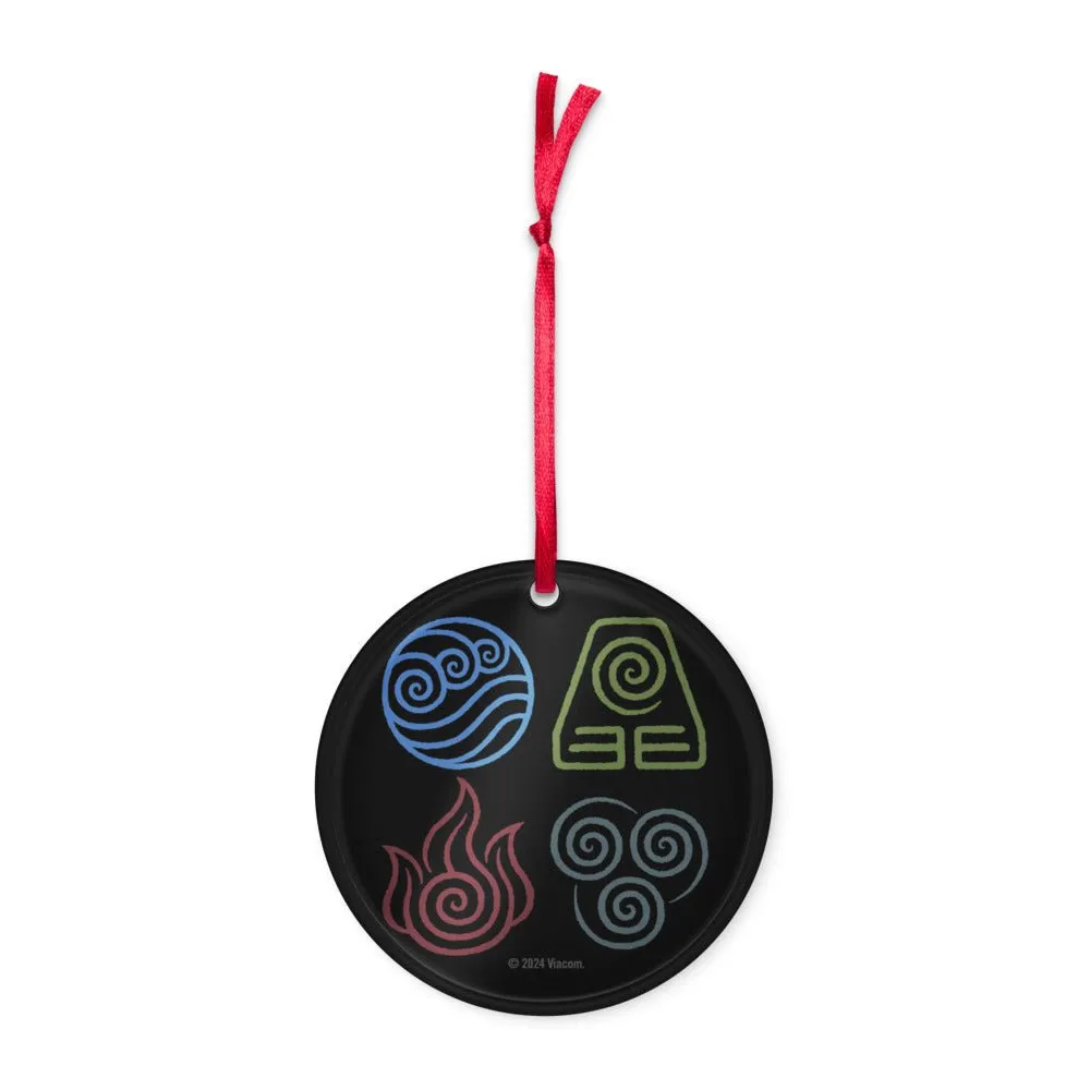 Avatar Four Nations Acrylic Ornaments