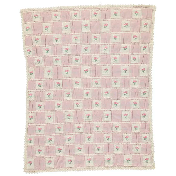 Baby Blanket | Patchwork | Vintage Rosette | Bebe Organic  | SS25