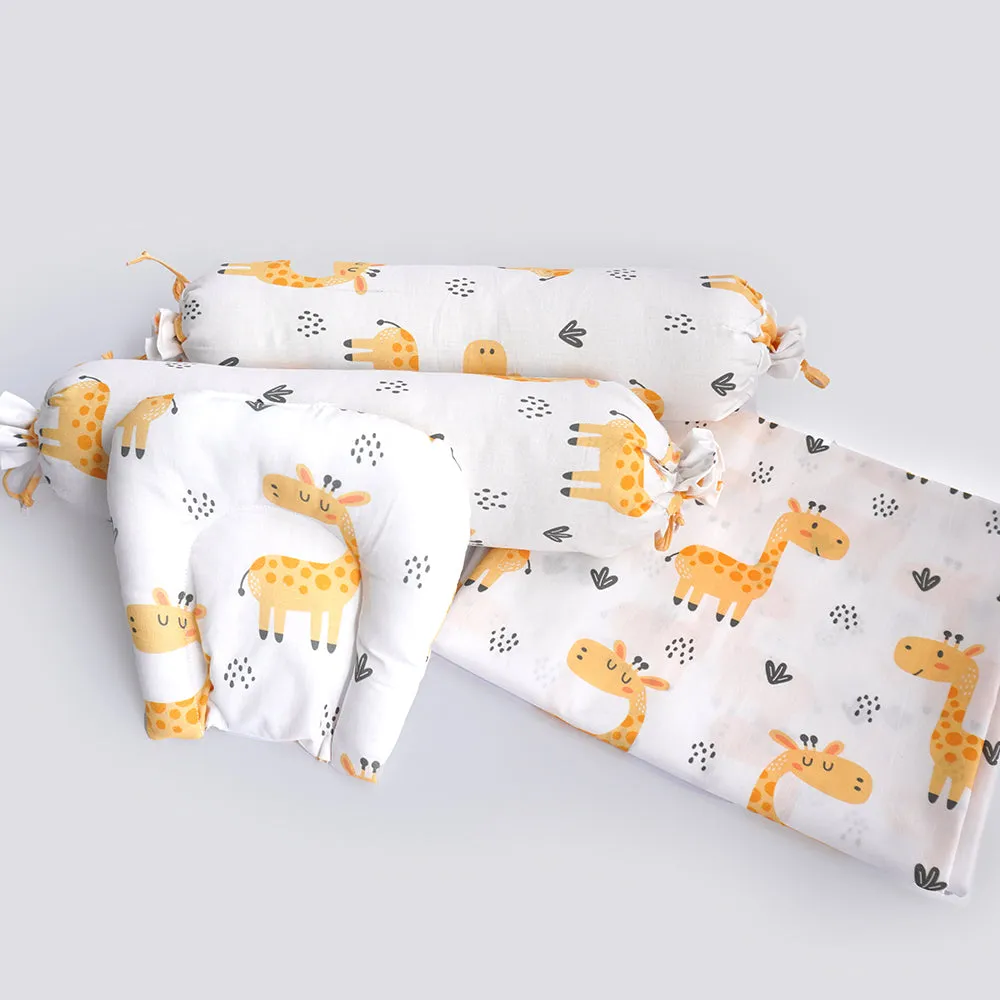 Baby Giraffe - Organic Bedding Gift Basket (Collective)