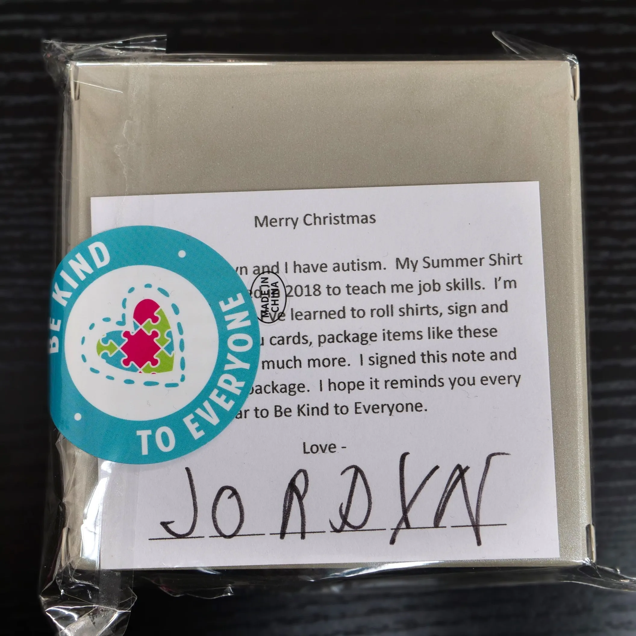 Be Kind to Everyone Acrylic Ornament
