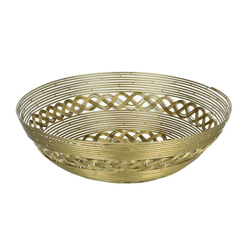 Belvo Fruit Basket - Gold