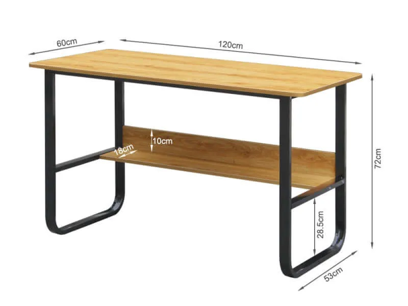 Computer Desk Table Home Office Desk 120Cm