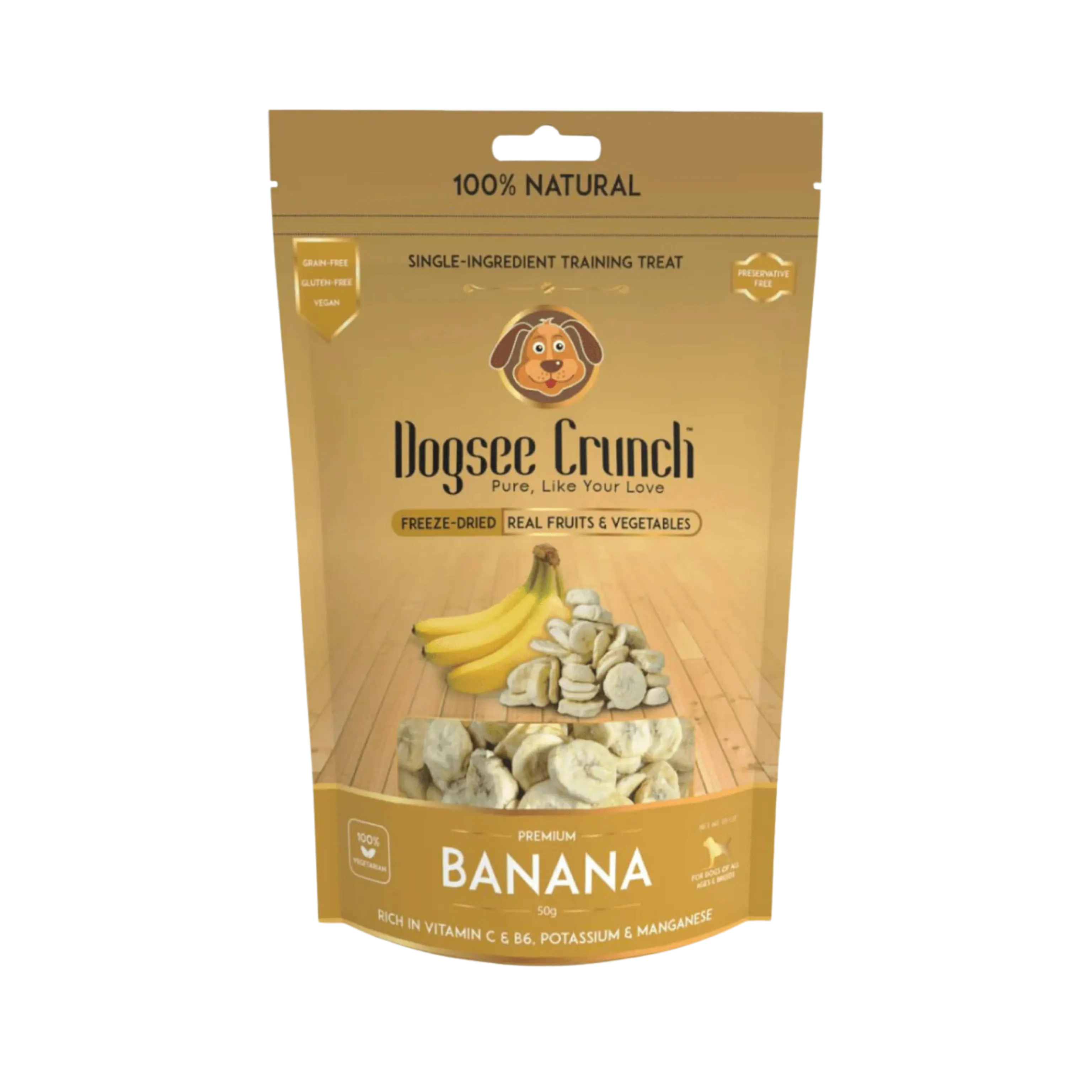 DOGSEE CRUNCH BANANA TREAT