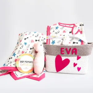 Doodle Arrows - Welcome Baby Gift Basket (Collective)