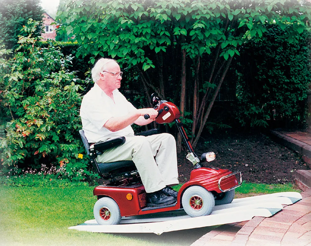 Fibreglass Folding Channel Ramp