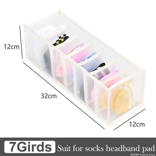 Folding Closet Organizer Panties And Socks Storage Boxes War