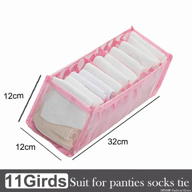 Folding Closet Organizer Panties And Socks Storage Boxes War