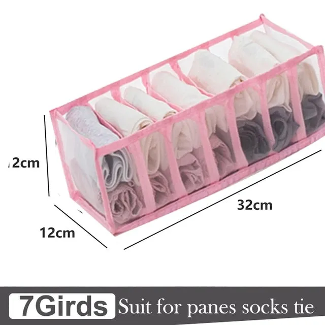 Folding Closet Organizer Panties And Socks Storage Boxes War