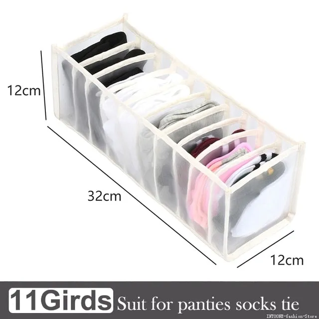 Folding Closet Organizer Panties And Socks Storage Boxes War