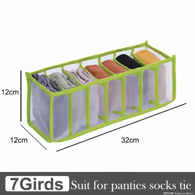 Folding Closet Organizer Panties And Socks Storage Boxes War