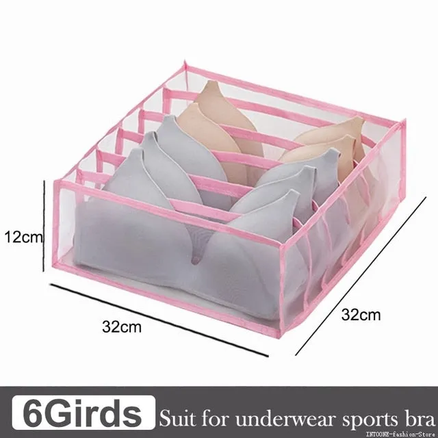 Folding Closet Organizer Panties And Socks Storage Boxes War