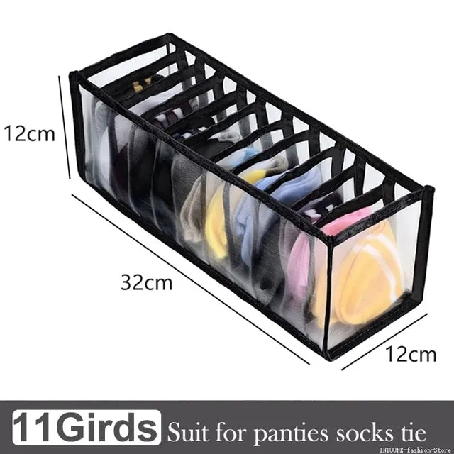 Folding Closet Organizer Panties And Socks Storage Boxes War