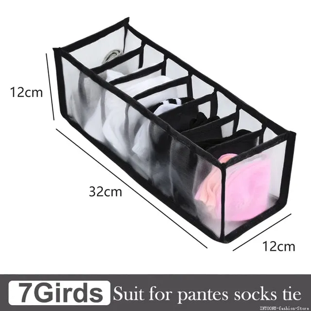 Folding Closet Organizer Panties And Socks Storage Boxes War