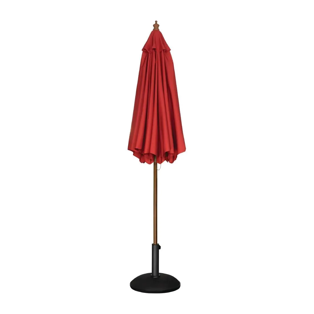 GL305 Bolero Round Parasol 3m Diameter Red