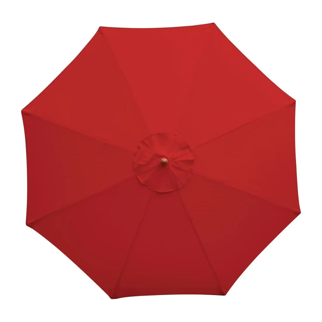 GL305 Bolero Round Parasol 3m Diameter Red