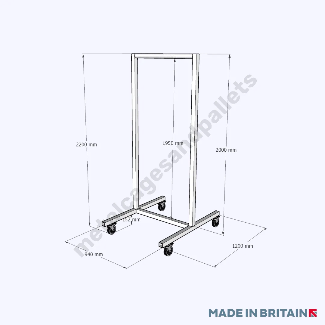 Heavy Duty Paint Drying Rack / Trolley