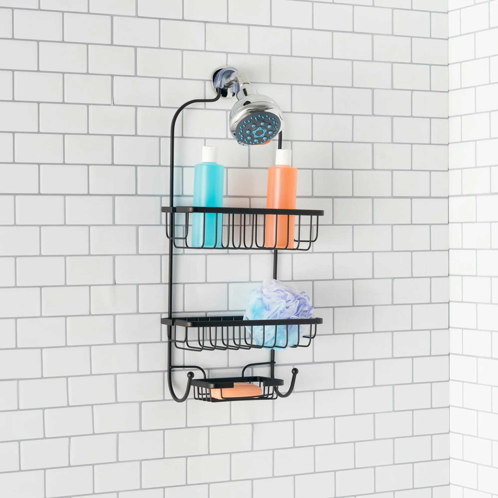 Heavyweight Shower Caddy, Bronze