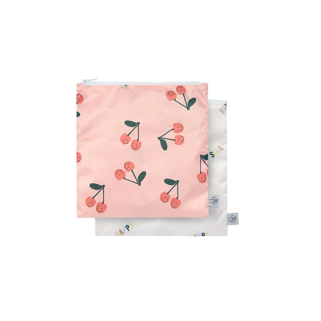 Lassig Snack Bag - Happy Fruits - Cherry