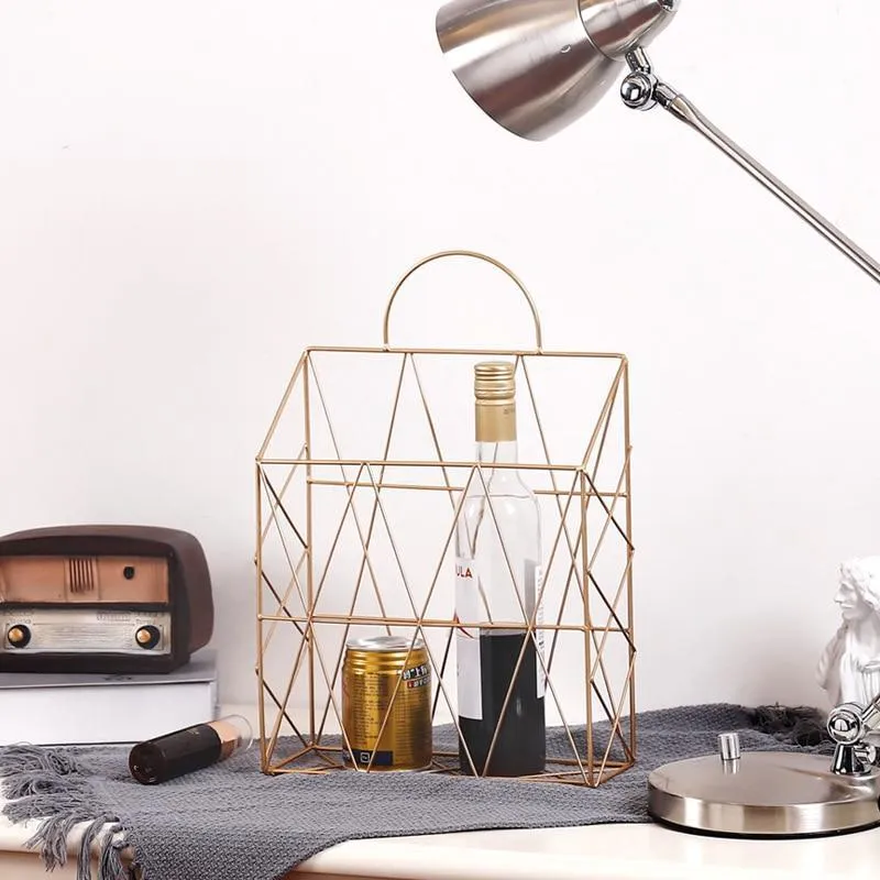 Metal Hanging Magazine Rack