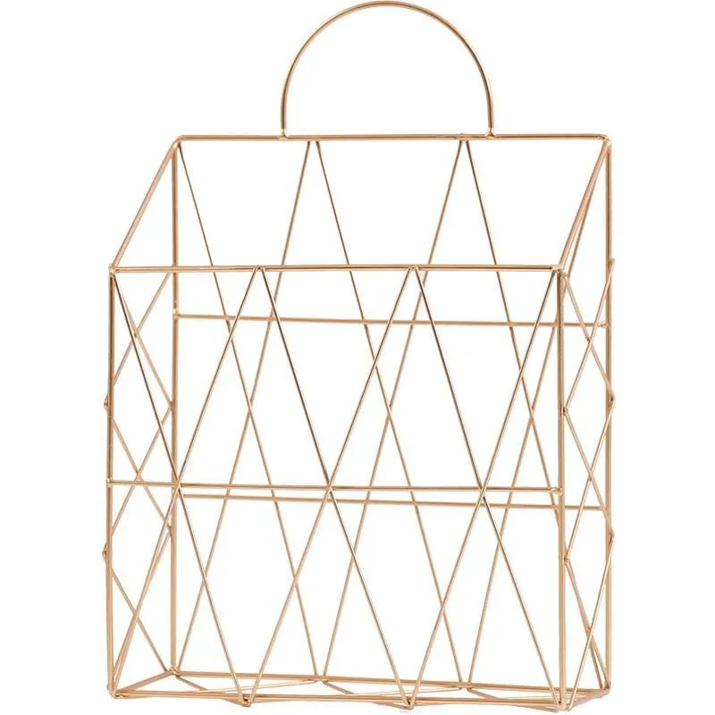Metal Hanging Magazine Rack