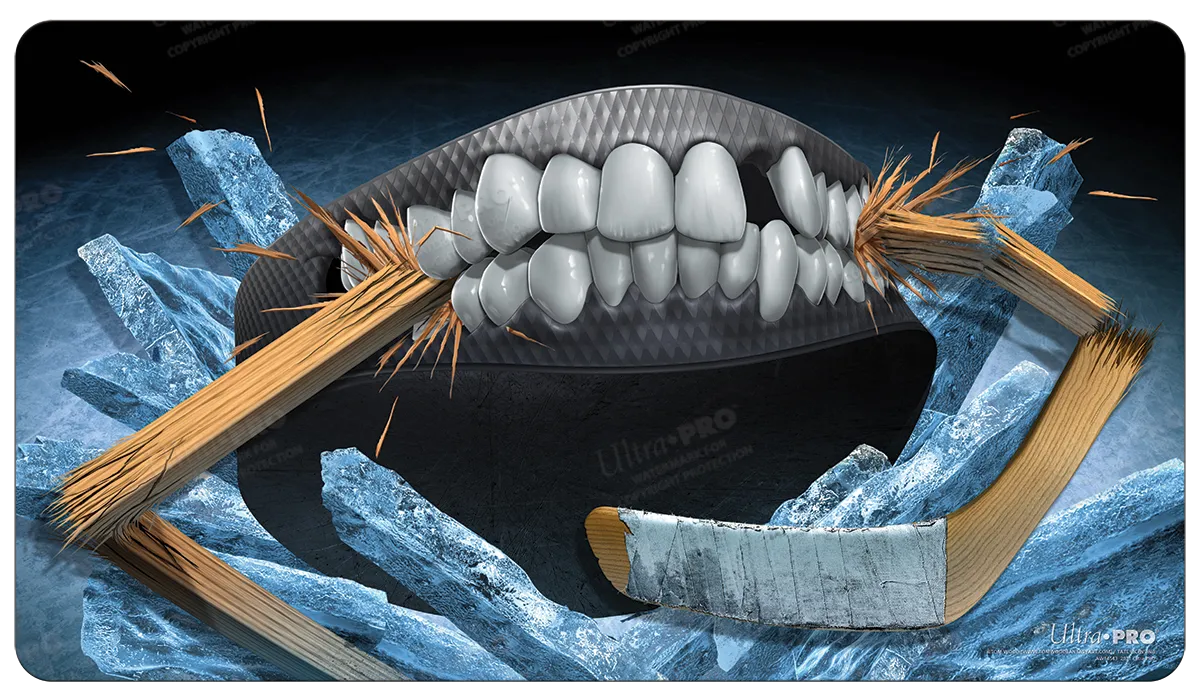 Monster Hockey Breaker Mat Mousepad by Tom Wood