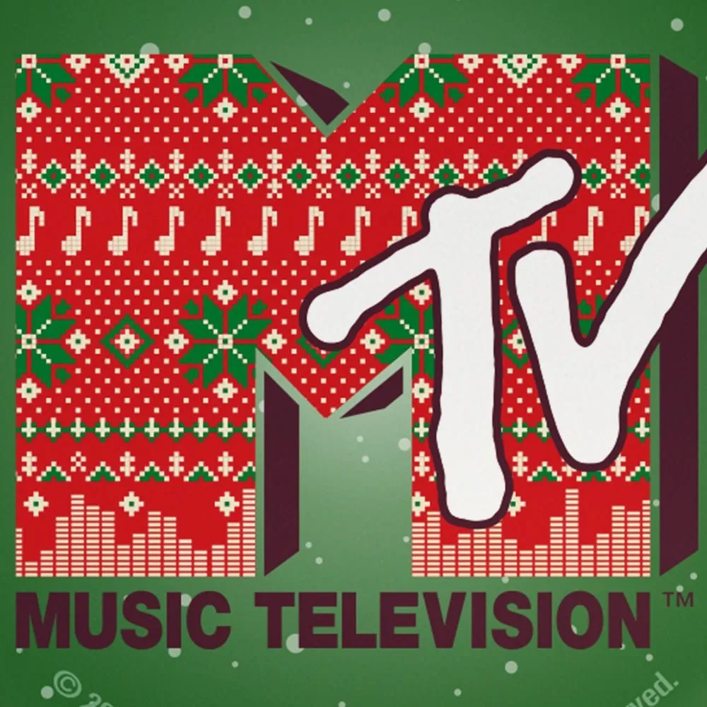 MTV Gear Holiday Logo Double-Sided Ornament