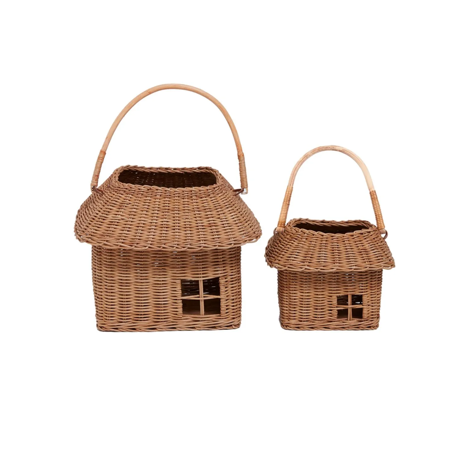 Rattan Hutch Small Basket
