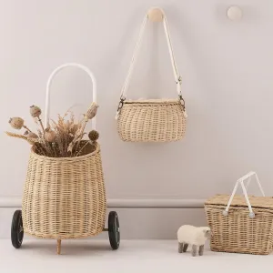 Rattan Luggy | Straw