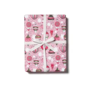 Retro Ornaments Gift Wrap Sheets (Roll of 3)