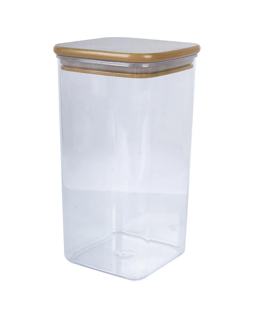 Sealed Container, Brown, Plastic Lid, 1.3 Litre