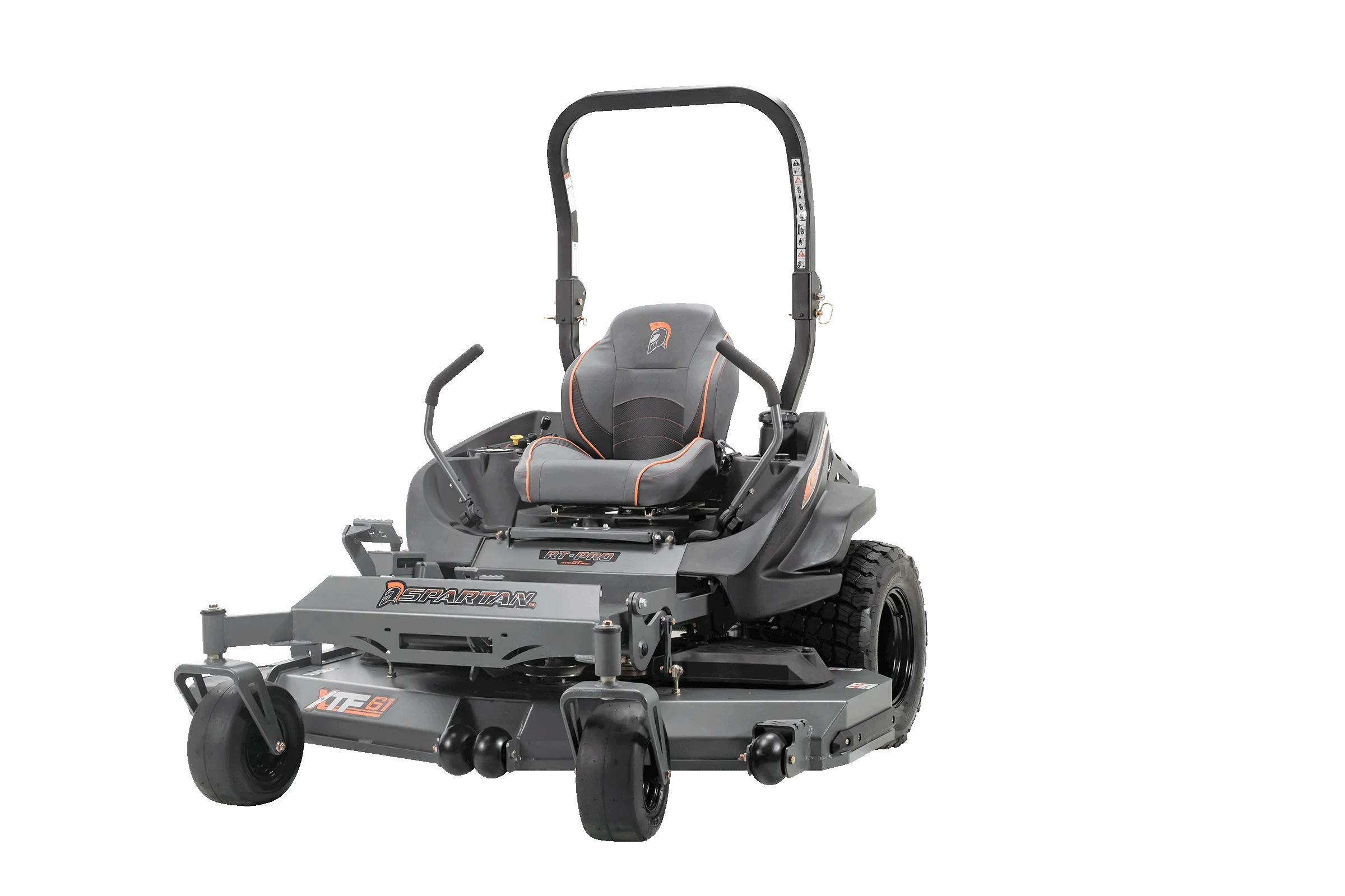 Spartan RT-PRO - 61in Deck - Zero-Turn Riding Lawn Mower - 24HP Kawasaki FT730V - 2023 Edition