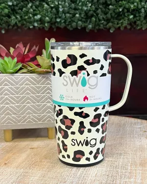 Swig Luxy Leopard 22oz Travel Mug FINAL SALE