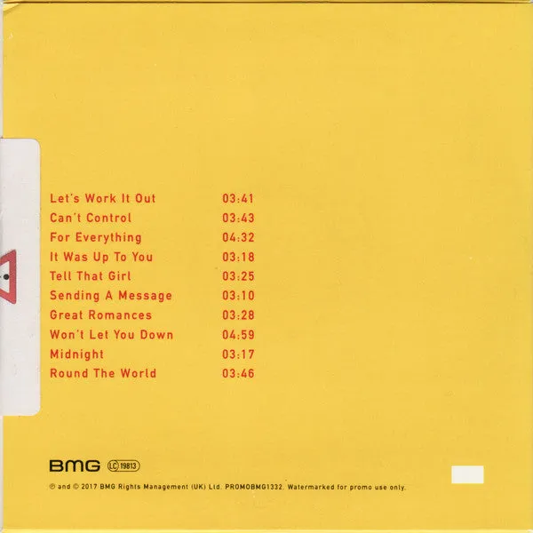 Texas: Jump On Board - CDr Album Promo (NM/VG )