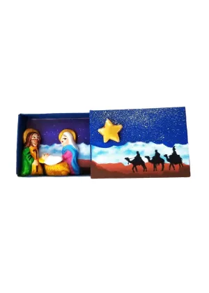 Three Kings Matchbox Nativity