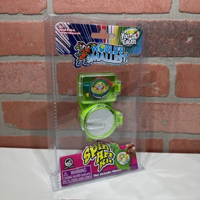 Toy World's Smallest Toy -  Create Spin Art