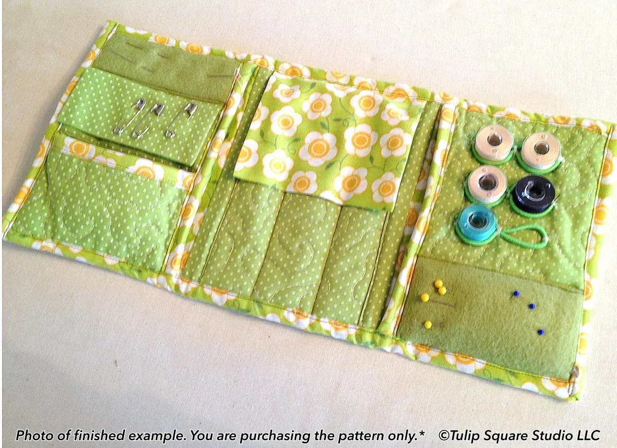 Tri Fold Sewing Caddy Downloadable Pattern