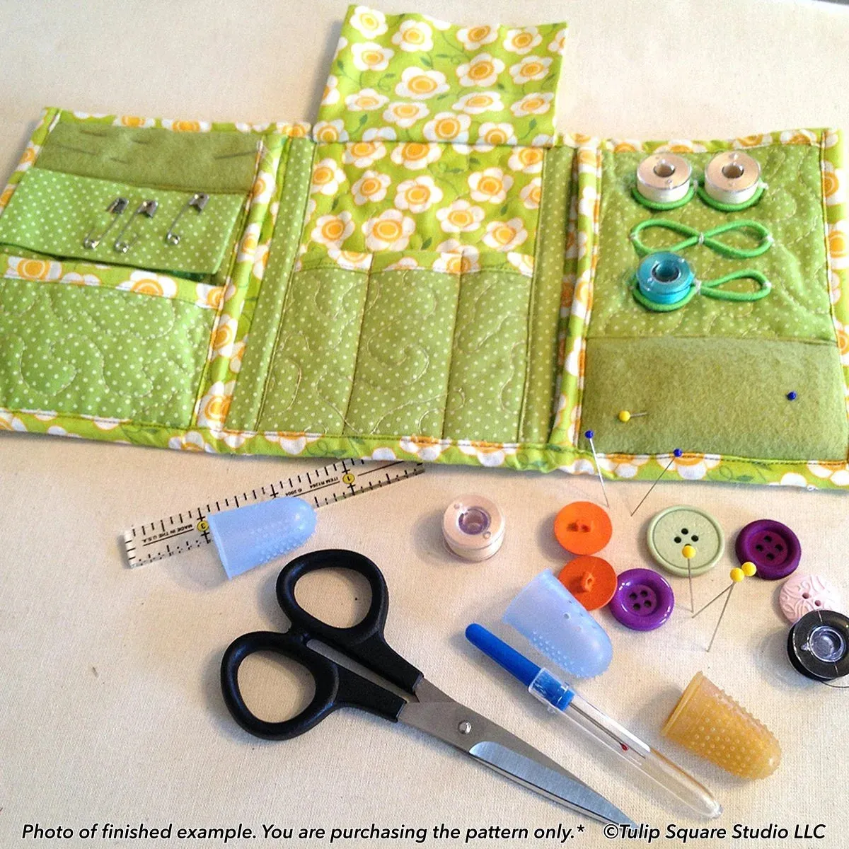 Tri Fold Sewing Caddy Downloadable Pattern