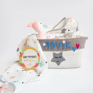Twinkly Stars - Welcome Baby Gift Basket (Collective)