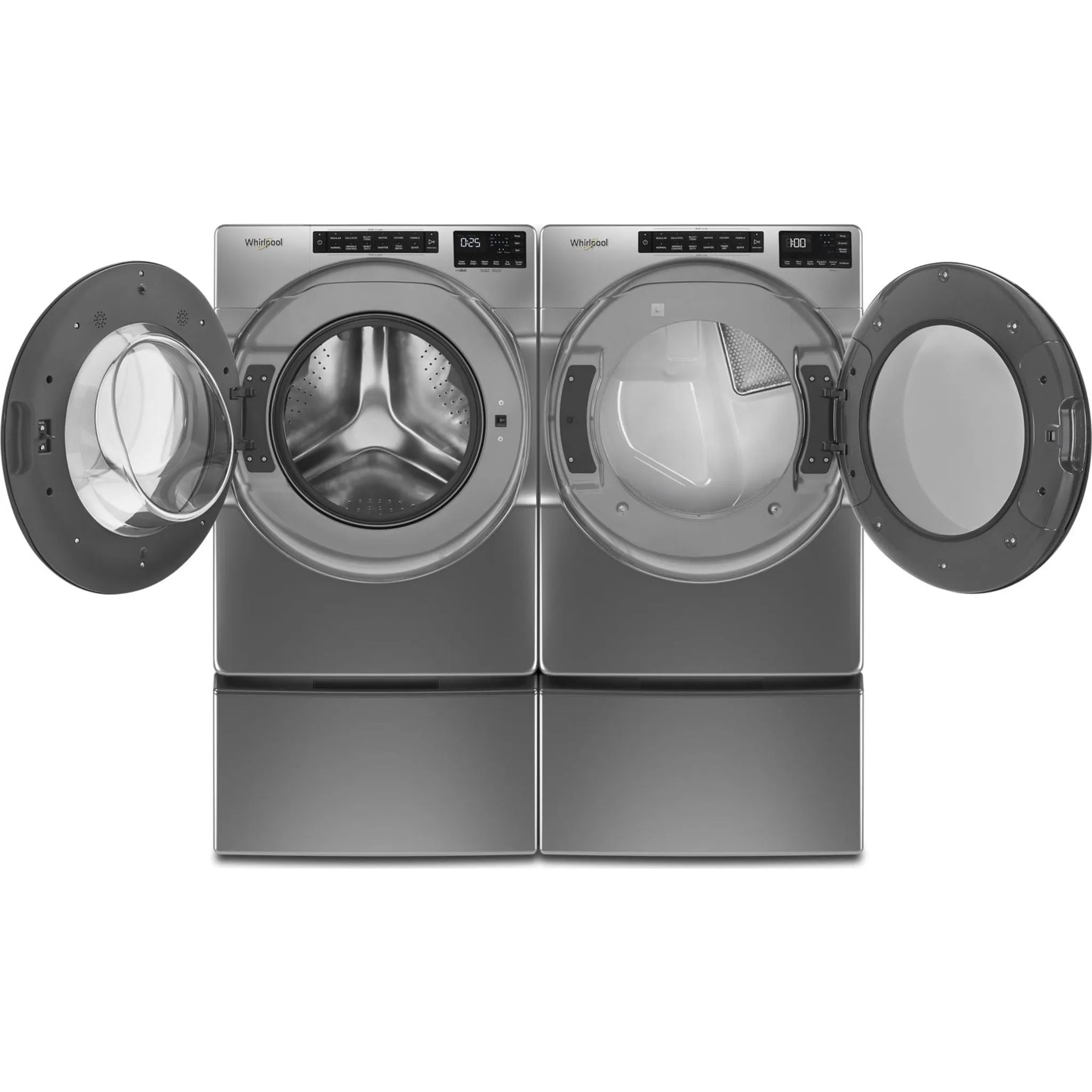 Whirlpool Front Load Washer (WFW5605MC) - Chrome Shadow